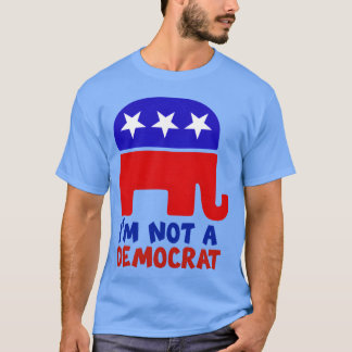 Camiseta partido Republicano vintage anos 70