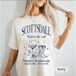 Camiseta Partido Scottsdale Bache Personalizado Antes Do Vé<br><div class="desc">Partido Scottsdale Bache Personalizado Antes Do Véu</div>