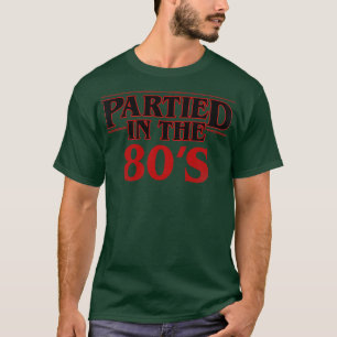 Camiseta Partidos no presente Gen X dos anos 80 para os ama