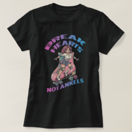 Camiseta Partir corações, não tornozelos