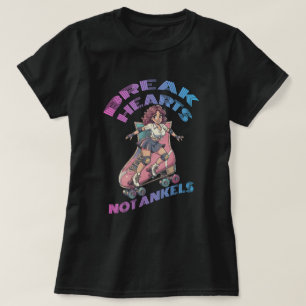 Camiseta Partir corações, não tornozelos