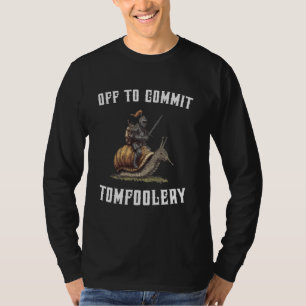 Camiseta Partir para cometer travessuras Cavaleiro medieval