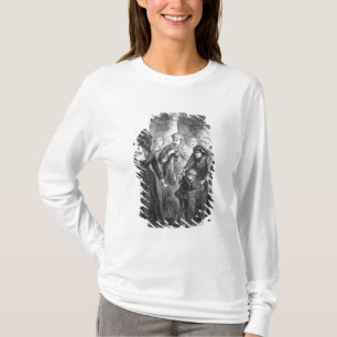 Camiseta Partir-se da rainha Elizabeth Wydville e ela
