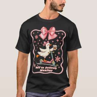 Camiseta Partiu Monitorar Ativamente Você Consegue Neste Di