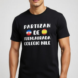 Camiseta Partizan De Fuenlabrada Colegio Nilo