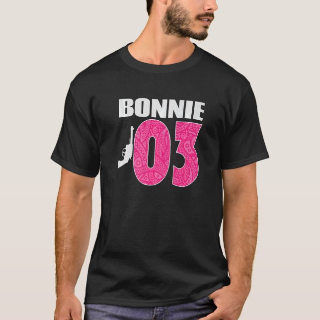 Camiseta Partner Look Bonnie para um Duo (Frente)