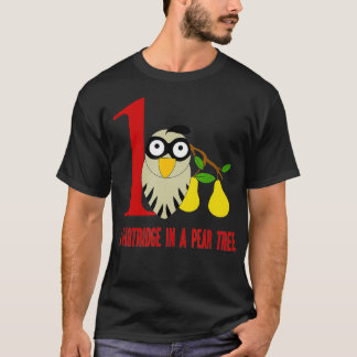 Camiseta Partucho em canção de árvore genealógica 12 dias d