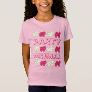 Camiseta PARTY ANIMAL Crackers Cookies Circus Zoo Aniversár