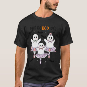 Camiseta Pas De Boo-rée Balé Dancer Spooky Ghost Hallowee