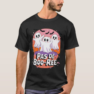 Camiseta Pas De Boo-rée Balé Fantasma Professor de dança Fu