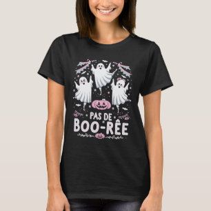 Camiseta Pas De Boo-rée Balé Fantasma Professor de dança Fu