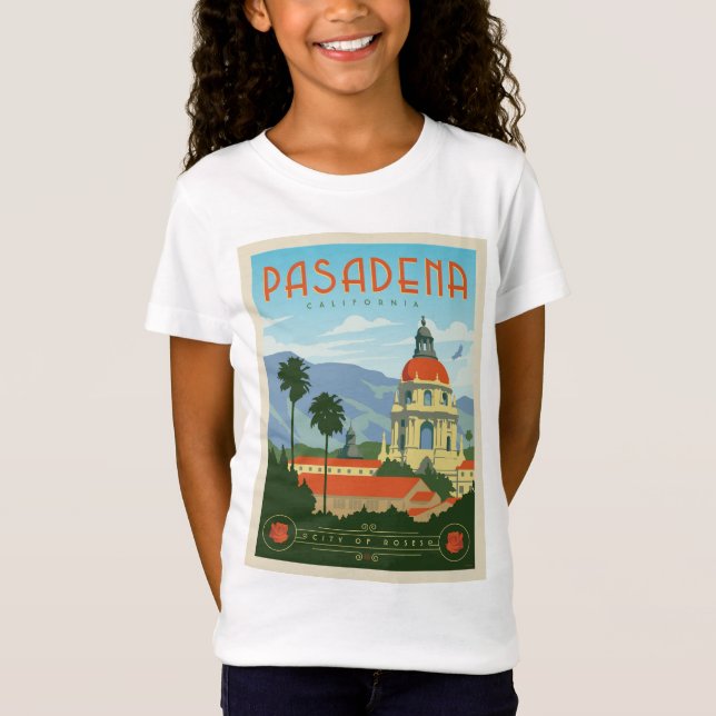 Camiseta Pasadena, CA (Frente)