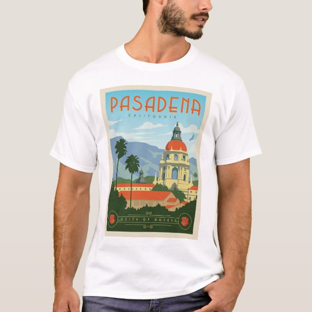 Camiseta Pasadena, CA (Frente)