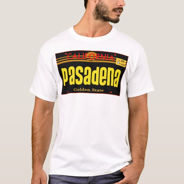 Camiseta Pasadena,Ca - T-Shirt (Frente)
