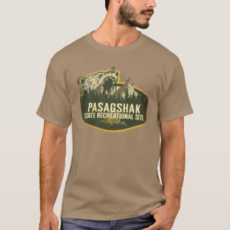 Camiseta Pasagshak State Recreation Site Alaska Camping Ret