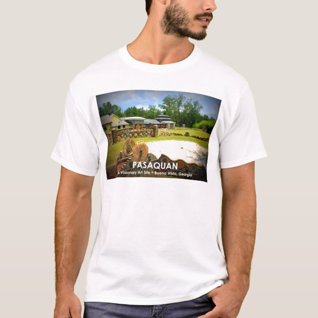 Camiseta PASAQUAN - Um local da arte de Visonary - Buena (Frente)