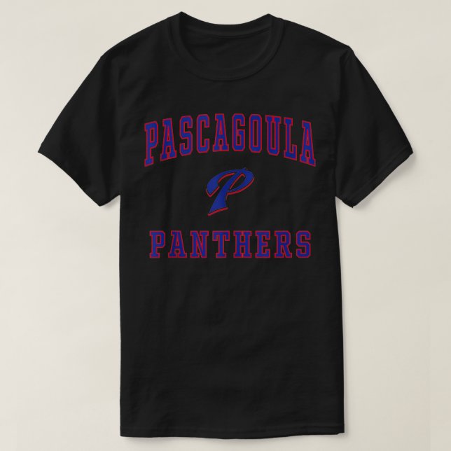 Camiseta Pascagoula High School Panthers  (Frente do Design)
