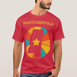 Camiseta Pascagoula Mississippi Vintage angustiou Souvenir