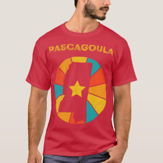 Camiseta Pascagoula Mississippi Vintage angustiou Souvenir