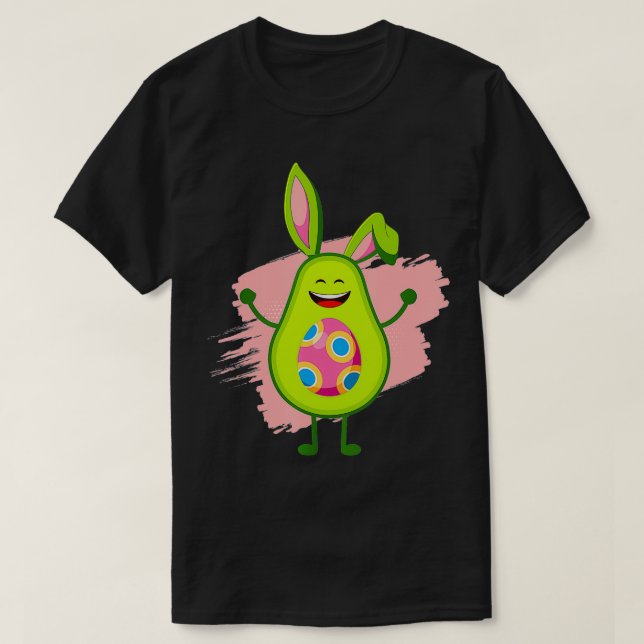 Camiseta Páscoa Avocado Para Avocado E Amantes Páscoas Lest (Frente do Design)
