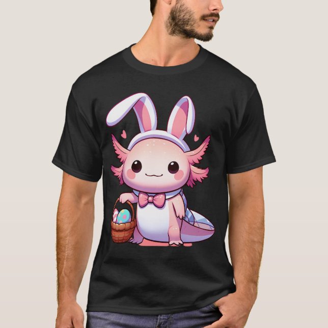 Camiseta Páscoa Axolotl (Frente)