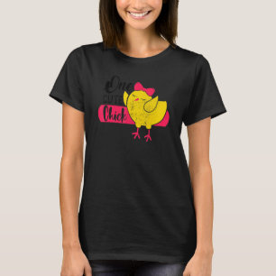 Camiseta Páscoa Bonita, Uma Garota De Felz pascoa Pintinho