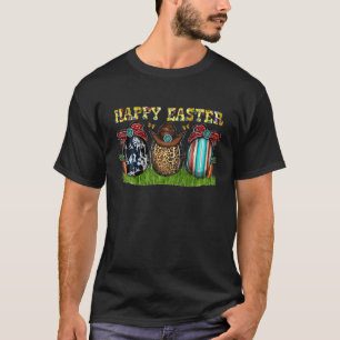 Camiseta Páscoa-branca-leopardo-zebra-girafa-Impressão cost