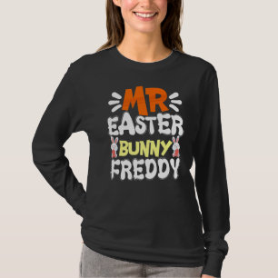 Camiseta Páscoa Bunny Freddy Egg Hunt Games Easte