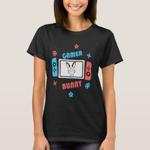 Camiseta Páscoa Bunny Gamer Svg, Felz pascoa