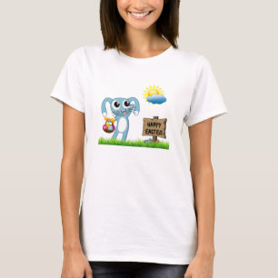 Camiseta Páscoa Bunny quer um Felz pascoa