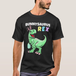 Camiseta Páscoa Bunnysaurus Rex Legal x Trex Páscoa Dinossa