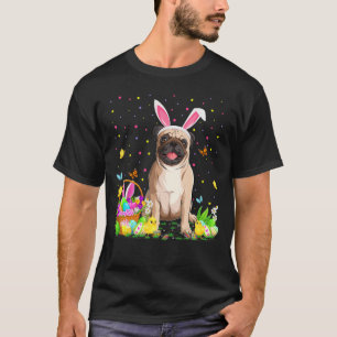 Camiseta Páscoa Cachorro Coelho Cachorro Caçador Ovo Páscoa