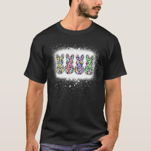 Camiseta Páscoa Candy Lepard Rapariga de Coelhinha Sangrada