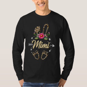 Camiseta Páscoa Coelhinha Bonita Adorável Coelho Leopardo M