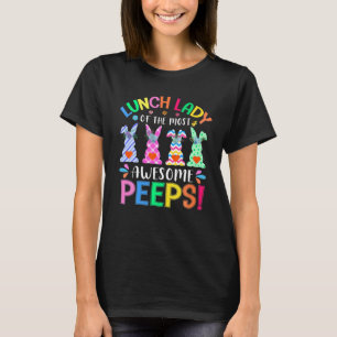 Camiseta Páscoa Coelhinha Ovos Almoçando Senhora Do Mais 