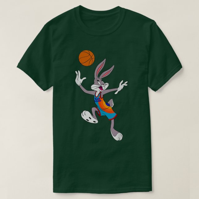 Camiseta Páscoa Coelhinho De Basquete Garoto De Rabbit G (Frente do Design)