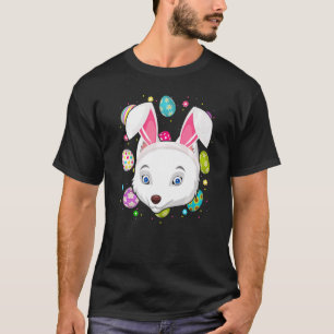 Camiseta Páscoa Coelhinho De Ovo No Ártico Páscoa No Doming