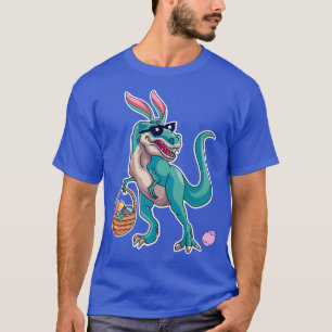 Camiseta Páscoa Coelhinhos Engraçados Dinossauros Coisas Da