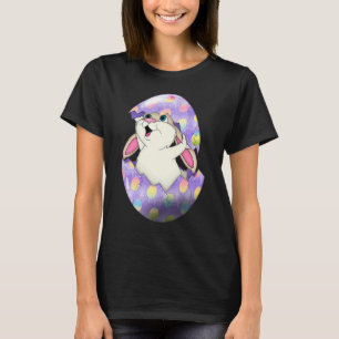 Camiseta Páscoa Com Minha Gnomies Coelhinho Orelha Caça De 