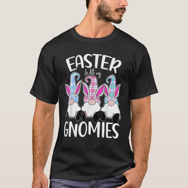 Camiseta Páscoa Com Os Meus Gnomos Nórdicos Engraçados Home (Frente)