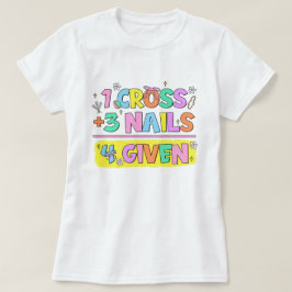 Camiseta Páscoa Cristã das Mulheres