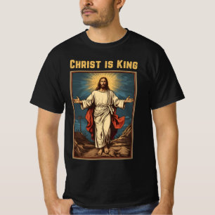Camiseta Páscoa Cristo é rei cristão