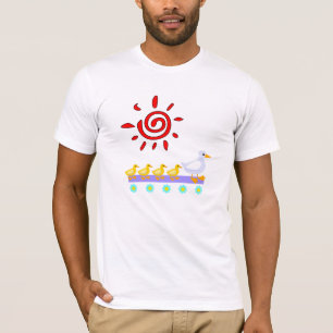 Camiseta Páscoa da família do pato