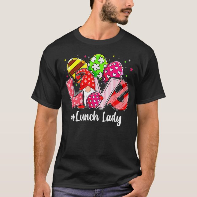 Camiseta Páscoa de amor, almoço, Lady Bunny Felz pascoa dr (Frente)