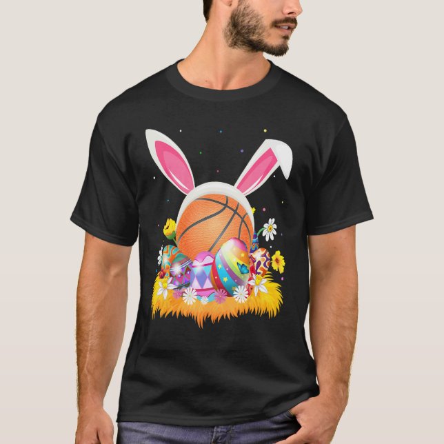 Camiseta Páscoa de basquetebol de basquetebol de basquetebo (Frente)