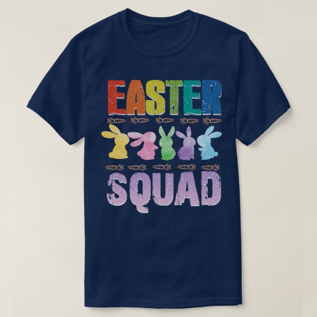 Camiseta Páscoa de coelhinhos bonitos na páscoa (Frente do Design)