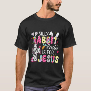 Camiseta Páscoa De Coelho bobo É Para Eas Religiosas Cristã