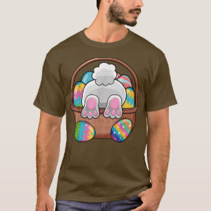 Camiseta Páscoa de coelho da Páscoa Ovos de coelho Dia da C