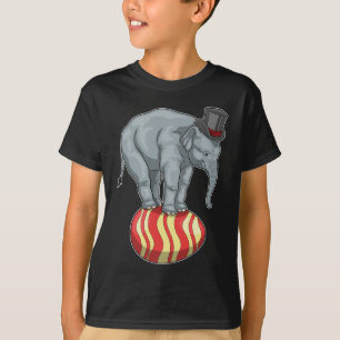 Camiseta Páscoa de elefante - Circo de ovo de Páscoa