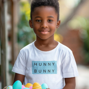 Camiseta Páscoa de Hunny Bunny Kids Adorável